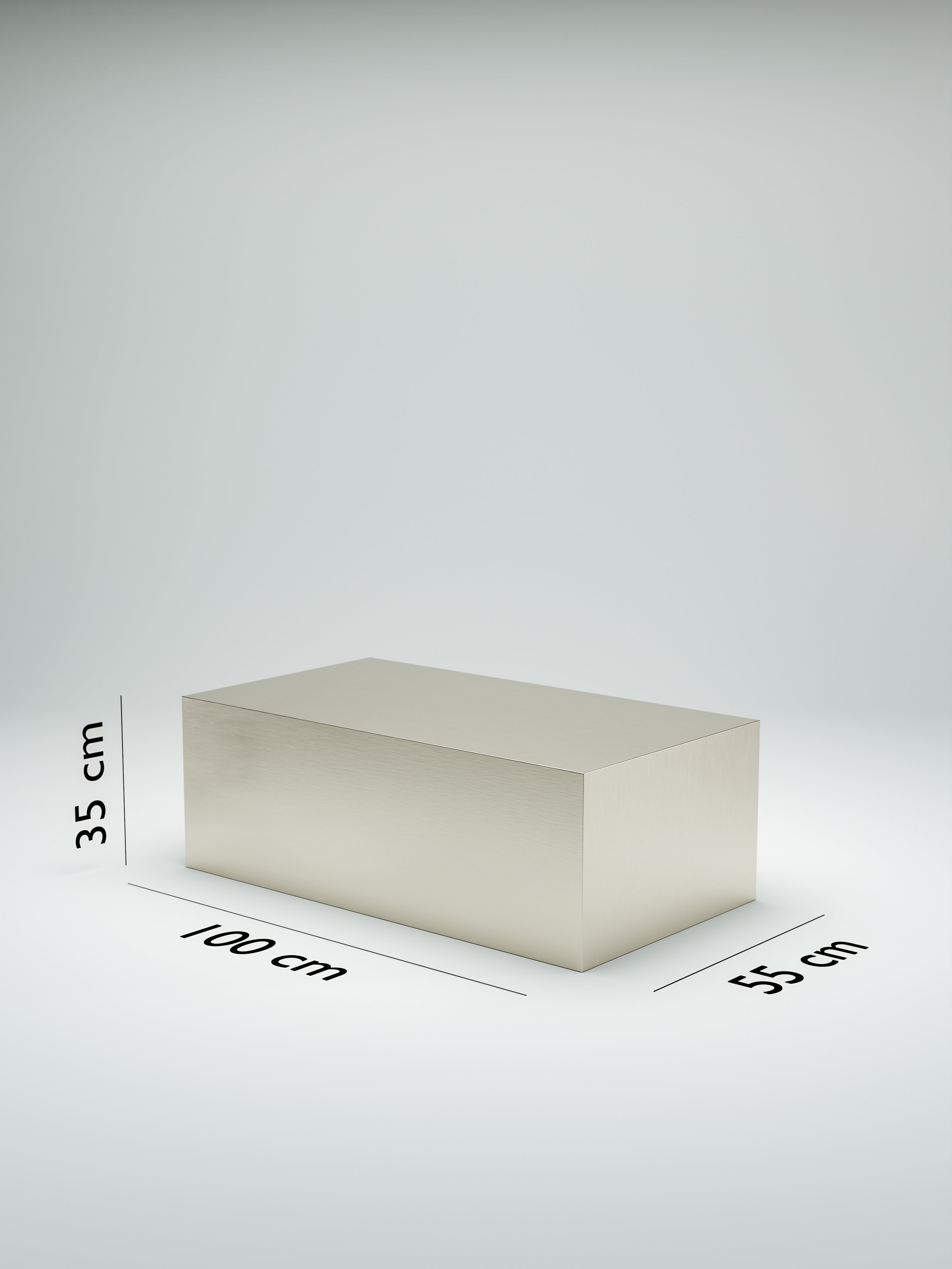 Stainless Steel Coffee Table