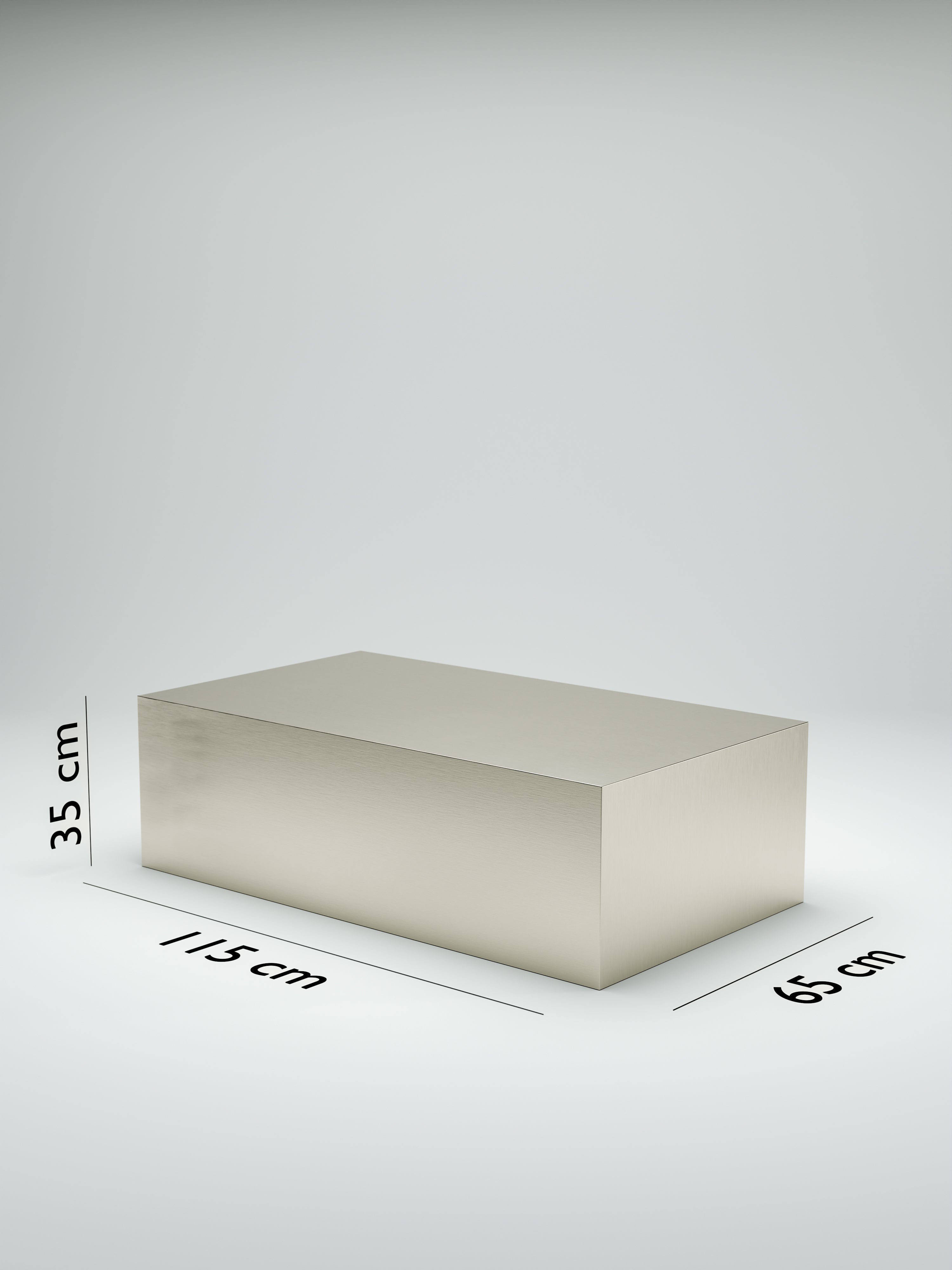 Stainless Steel Coffee Table