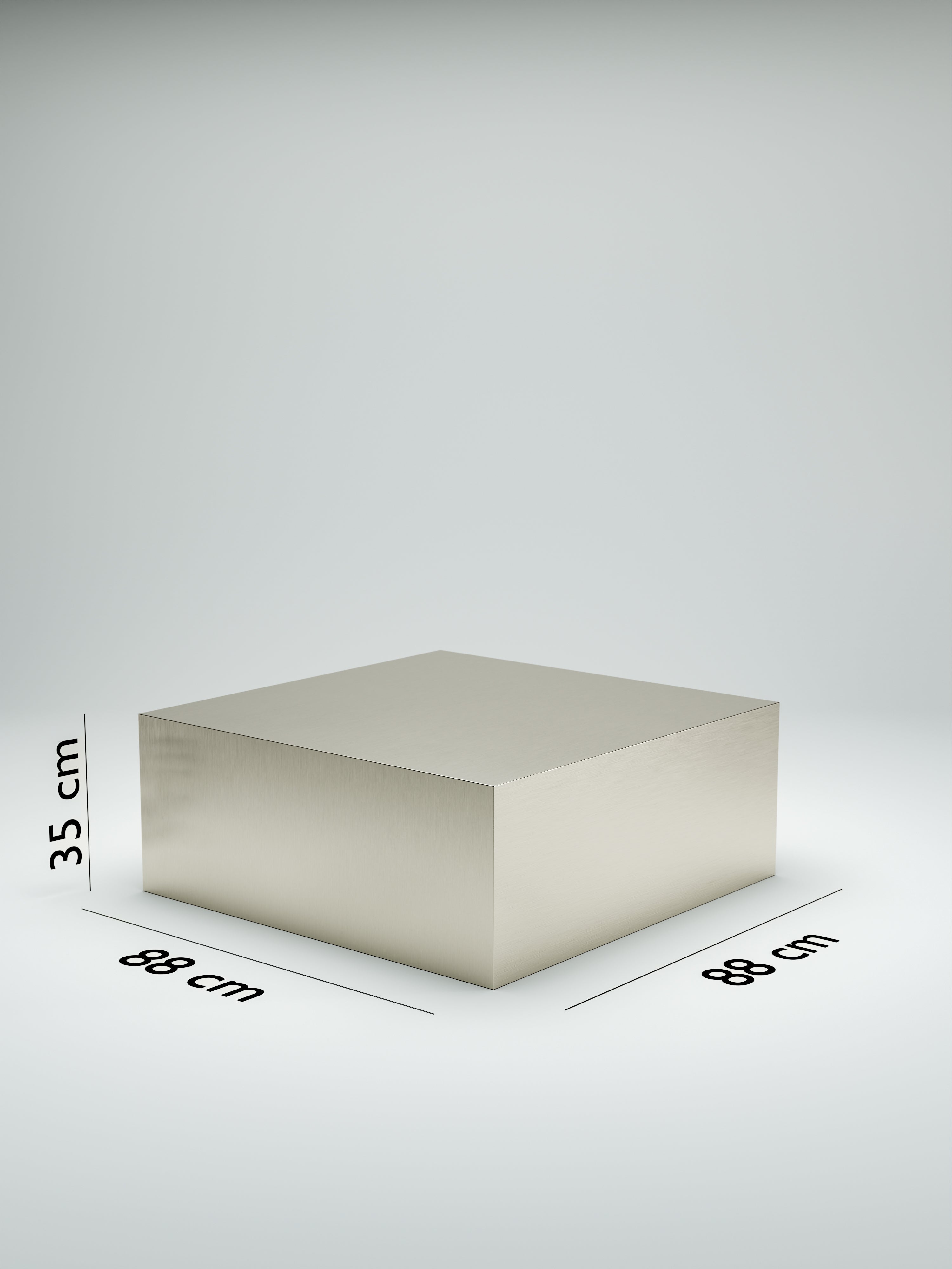 Stainless Steel Coffee Table