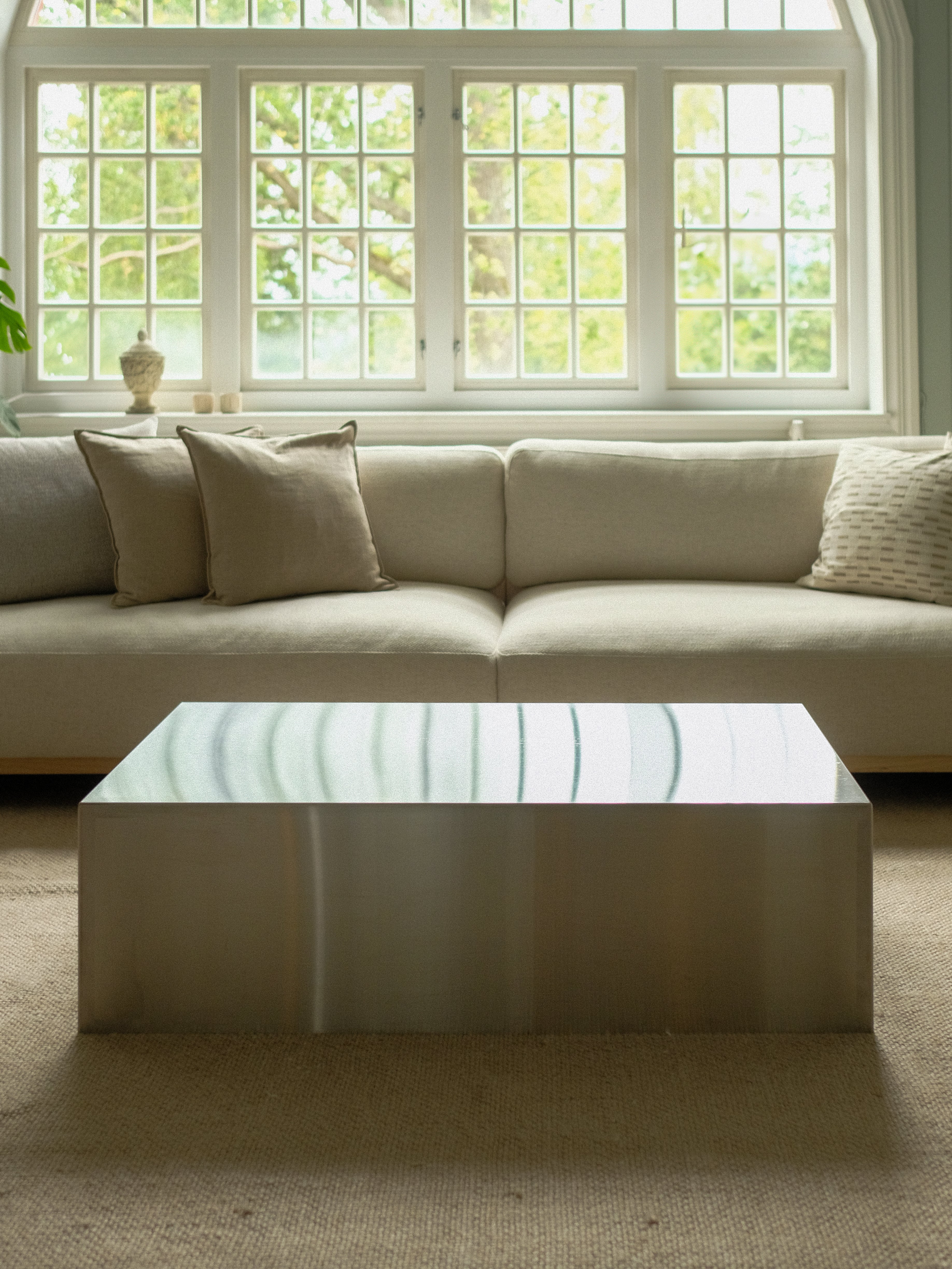 Stainless Steel Coffee Table